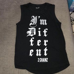 “ I’m different “ sleeveless women shirt